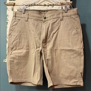 Carhartt Men's Beige Cargo Shorts